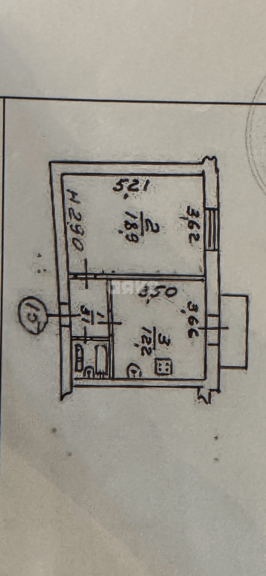 Фото №5: 1-комнатная квартира 37 м² - Мариуполь, 3-й участок, ул. Пашковского, 47