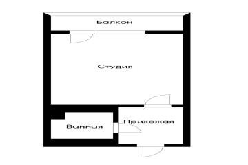 Фото №1: Студия 18 м² - Российский, мкр. Прикубанский внутригородской округ, ул. Заводовского, 20