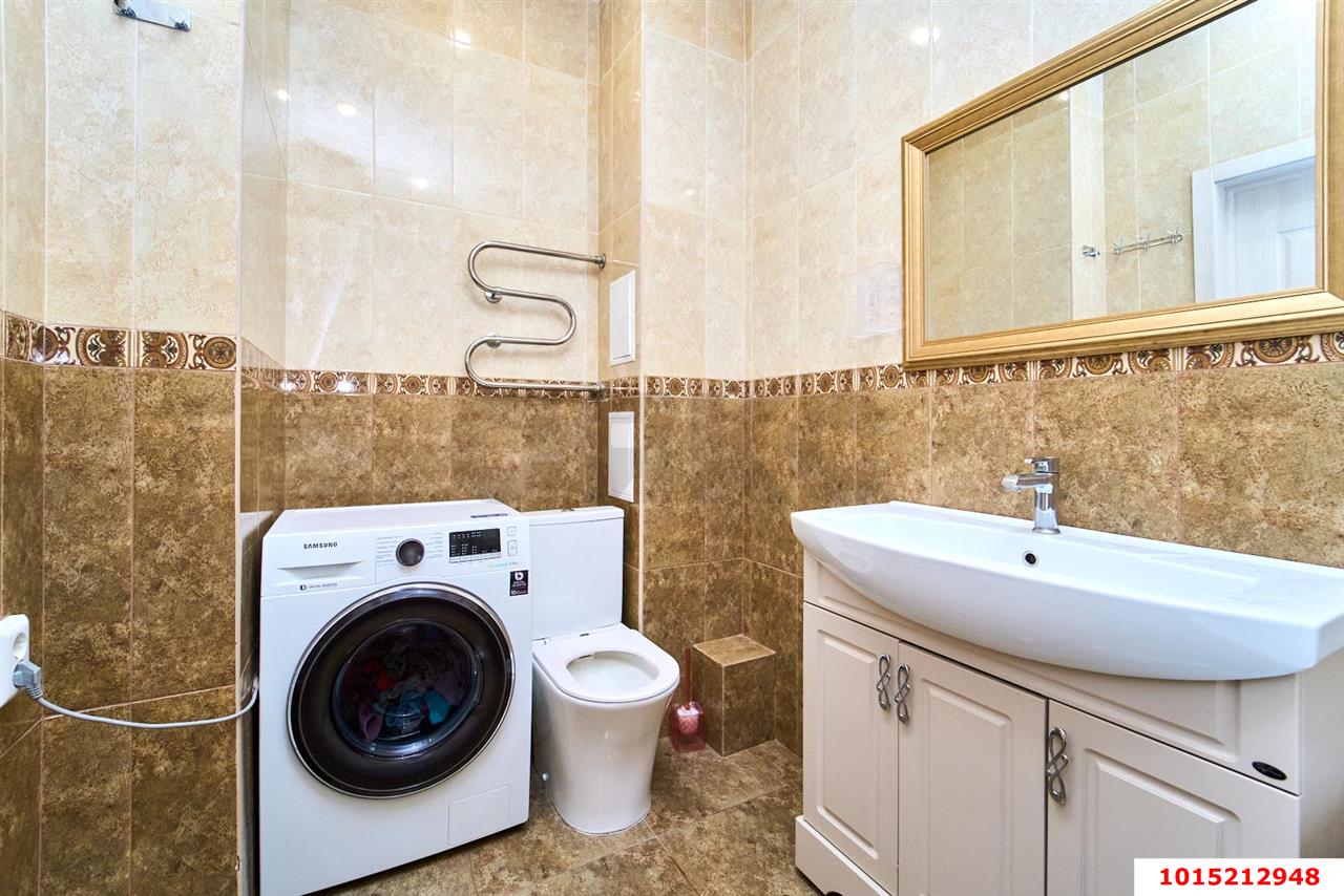 Фото №10: 1-комнатная квартира 46 м² - Краснодар, Прикубанский внутригородской округ, Фестивальный, мкр. Солнечный, ул. имени Симиренко, 71к1