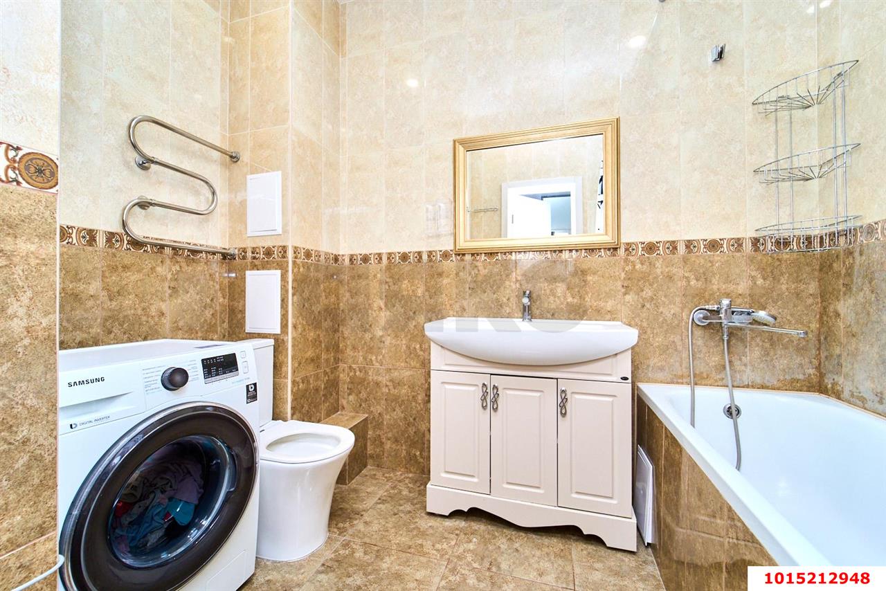 Фото №8: 1-комнатная квартира 46 м² - Краснодар, Прикубанский внутригородской округ, Фестивальный, мкр. Солнечный, ул. имени Симиренко, 71к1