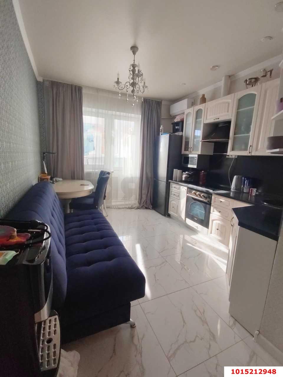 Фото №3: 1-комнатная квартира 46 м² - Краснодар, Солнечный, ул. имени Симиренко, 71к1