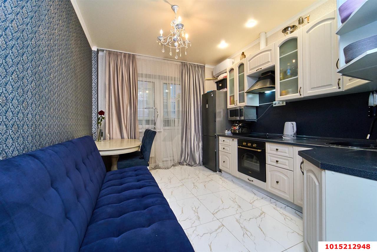 Фото №7: 1-комнатная квартира 46 м² - Краснодар, Солнечный, ул. имени Симиренко, 71к1