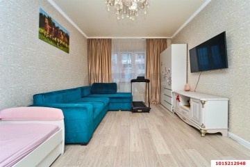 Фото №1: 1-комнатная квартира 43 м² - Краснодар, мкр. Солнечный, ул. имени Симиренко, 71к1