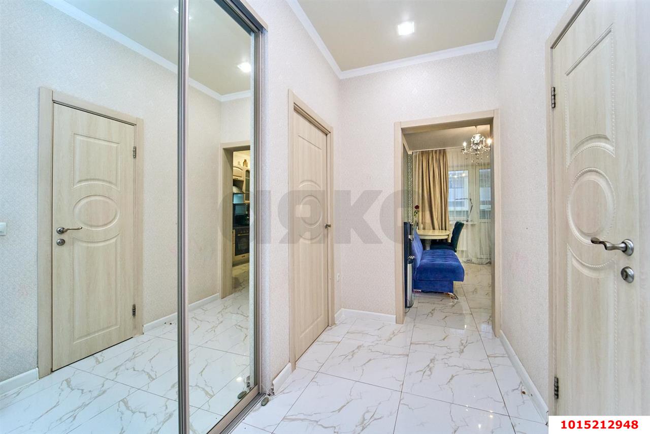 Фото №12: 1-комнатная квартира 46 м² - Краснодар, Прикубанский внутригородской округ, Фестивальный, мкр. Солнечный, ул. имени Симиренко, 71к1