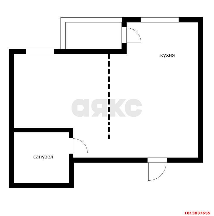 Фото №2: 1-комнатная квартира 38 м² - Краснодар, жилой комплекс Европа-Сити, ул. Античная