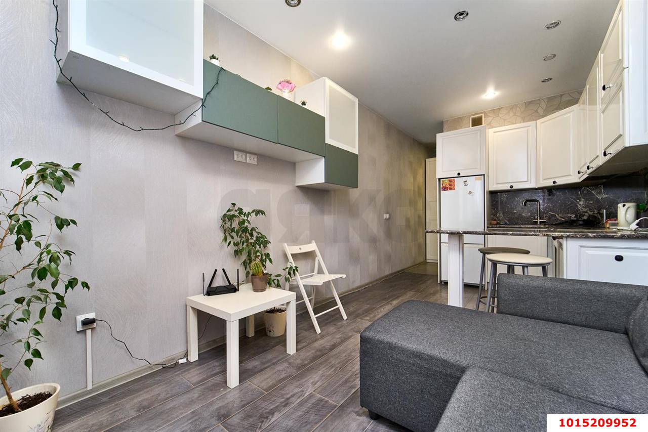 Фото №3: Студия 25 м² - Краснодар, жилой комплекс Видный, Россинского, мкр. Прикубанский внутригородской округ, ул. Командорская, 3к2