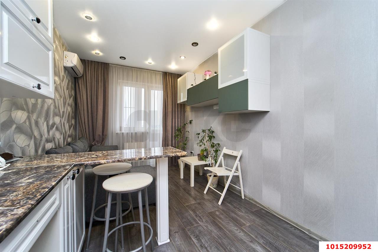 Фото №2: Студия 25 м² - Краснодар, жилой комплекс Видный, Россинского, мкр. Прикубанский внутригородской округ, ул. Командорская, 3к2