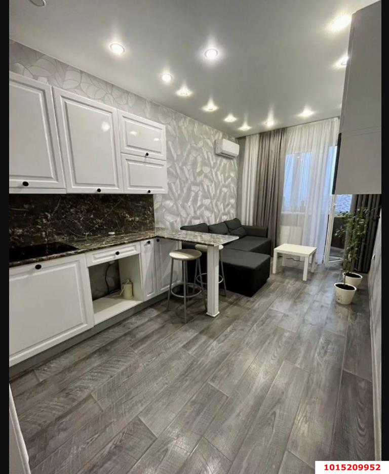 Фото №1: Студия 25 м² - Краснодар, жилой комплекс Видный, ул. Командорская, 3к2