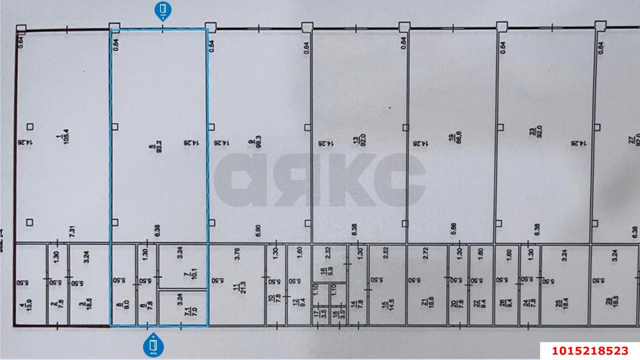 Фото №9: Торговое помещение 120 м² - Краснодар, Юбилейный, б-р Платановый, 3/1