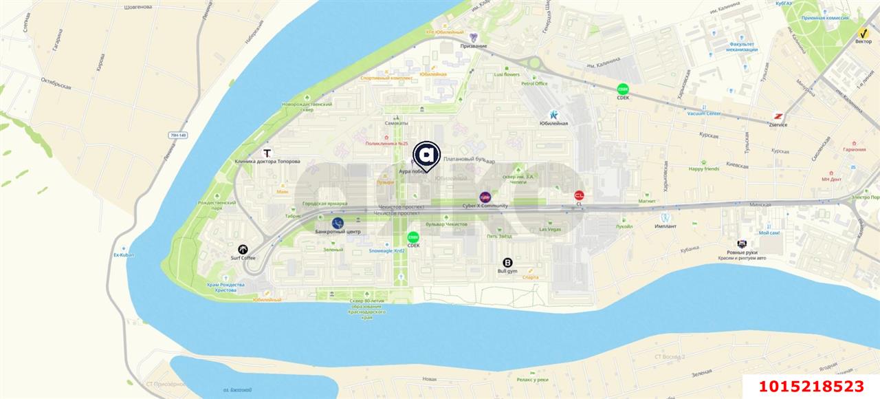 Фото №8: Коммерция 119 м² - Краснодар, Западный внутригородской округ, мкр. Юбилейный, б-р Платановый, 3/1