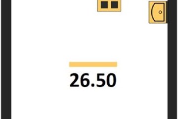 Фото №1: Студия 26 м² - Краснодар, мкр. жилой комплекс Самолёт-6, 