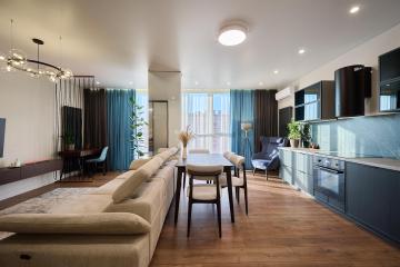 Фото №1: 1-комнатная квартира 45 м² - Краснодар, мкр. Достояние, ул. Конгрессная, 31