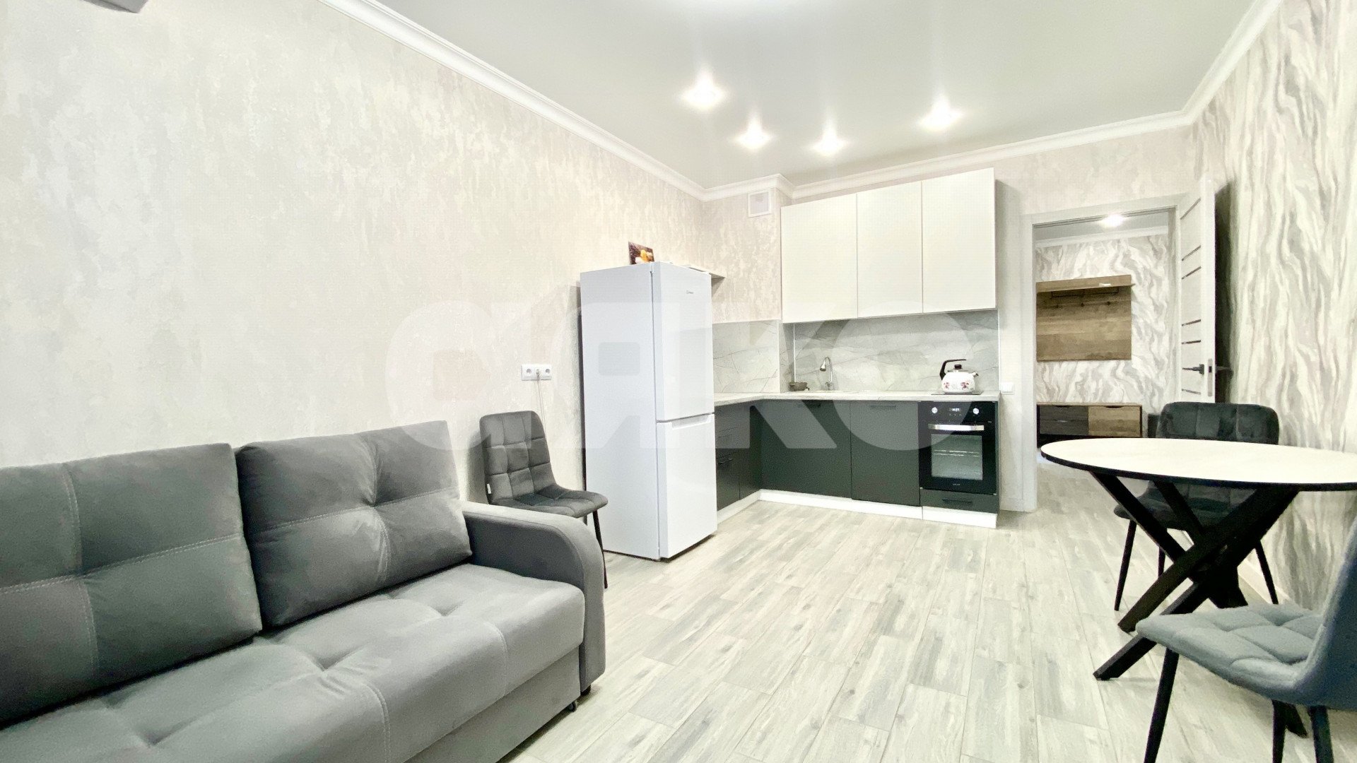 Фото №2: 1-комнатная квартира 39 м² - Анапа, жилой комплекс Гарант, ул. Супсехское шоссе, 47к1