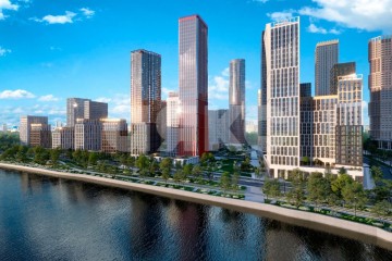 Фото №2: 2-комнатная квартира 63 м² - Москва, мкр. жилой комплекс Сидней Сити, к2/2