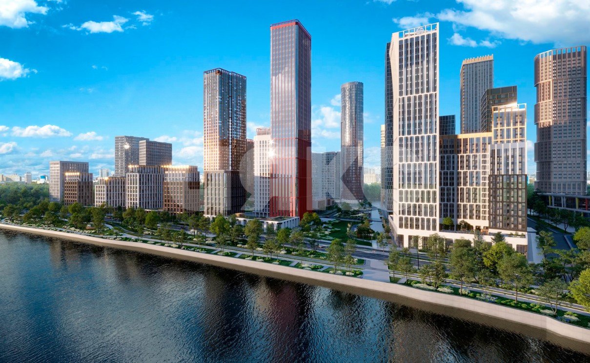 Фото №2: 2-комнатная квартира 63 м² - Москва, жилой комплекс Сидней Сити, к2/2