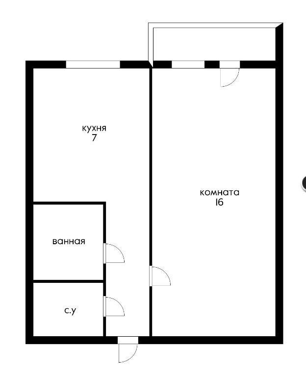 Фото №9: 1-комнатная квартира 32 м² - Краснодар, Западный внутригородской округ, мкр. Юбилейный, ул. 70-летия Октября, 8