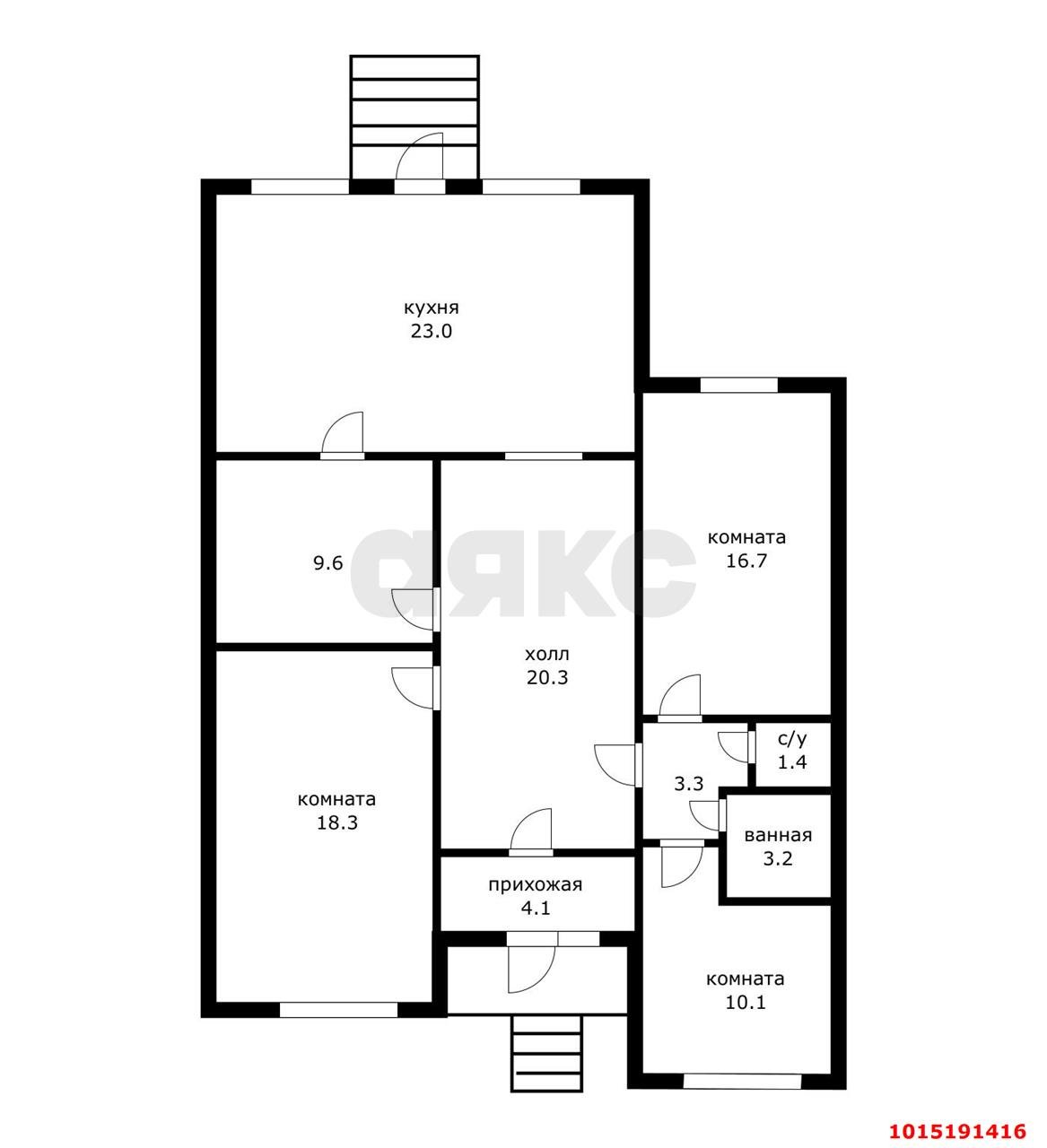 Фото №16: 3-комнатная квартира 110 м² - Новосергиевская, ул. Садовая, 41