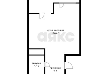 Фото №2: 1-комнатная квартира 51 м² - Краснодар, мкр. жилой комплекс Элегант, ул. Старокубанская, 131/1