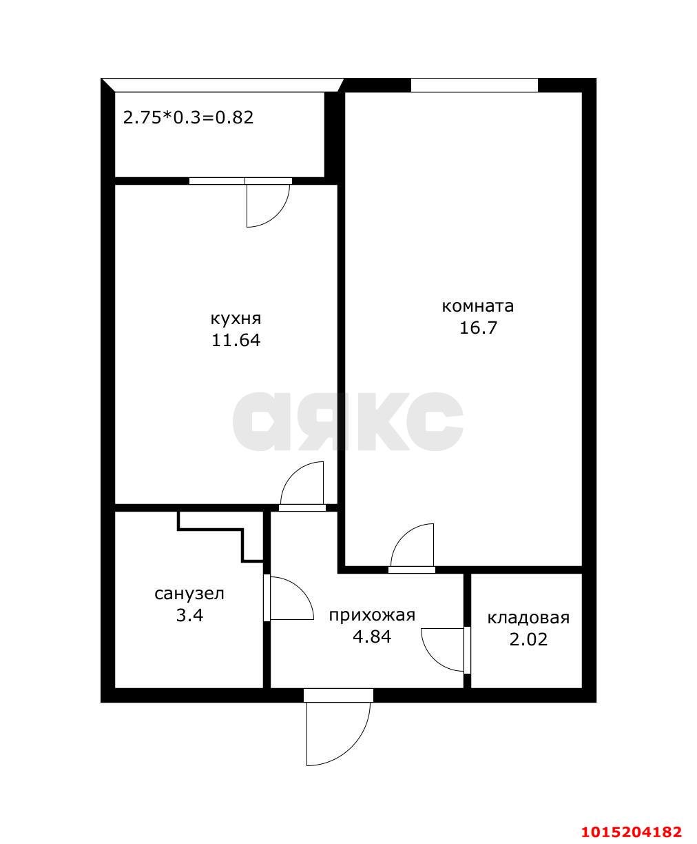 Фото №3: 1-комнатная квартира 41 м² - Пригородный, жилой комплекс Мини-полис Куб-А, ул. Сербская, 6/5