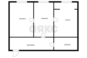 Фото №2: 2-комнатная квартира 60 м² - Яблоновский, ул. Шоссейная, 63к1