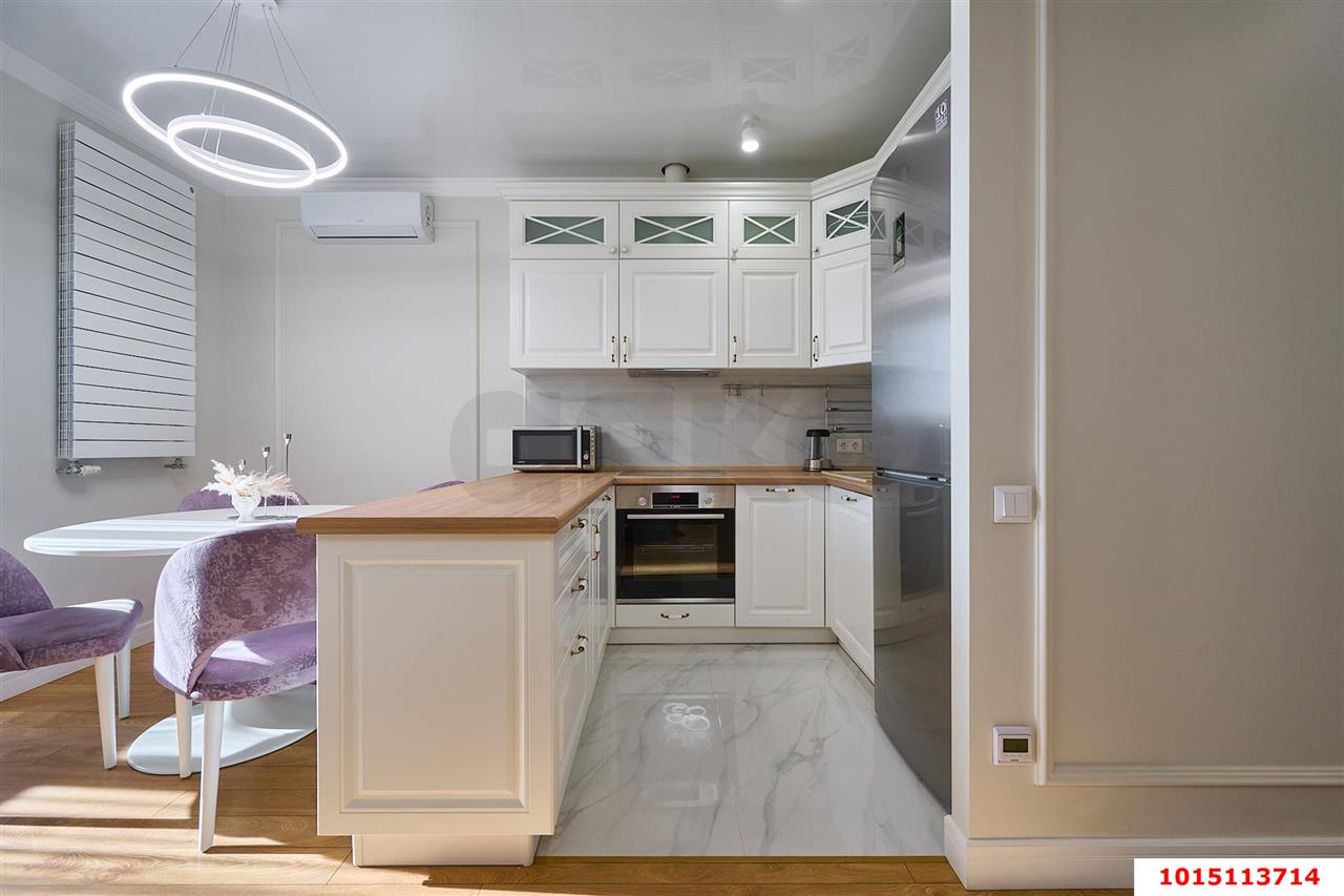 Фото №3: 1-комнатная квартира 44 м² - Краснодар, жилой комплекс Тургенев, ул. Дальняя, 8к1