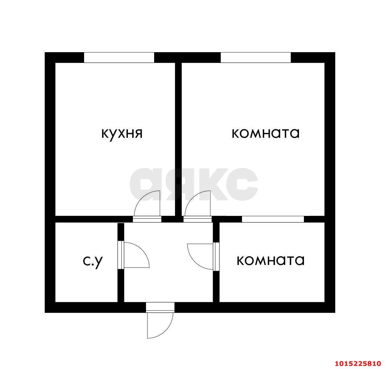 Фото №2: 1-комнатная квартира 20 м² - Краснодар, Фестивальный, ул. Сергея Михалёва, 2Б