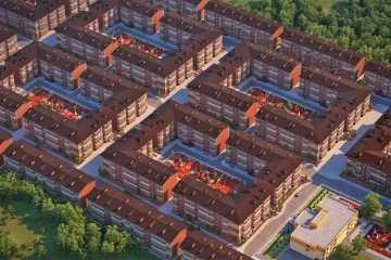 Фото №2: 1-комнатная квартира 28 м² - Новая Адыгея, мкр. жилой комплекс Дарград, 