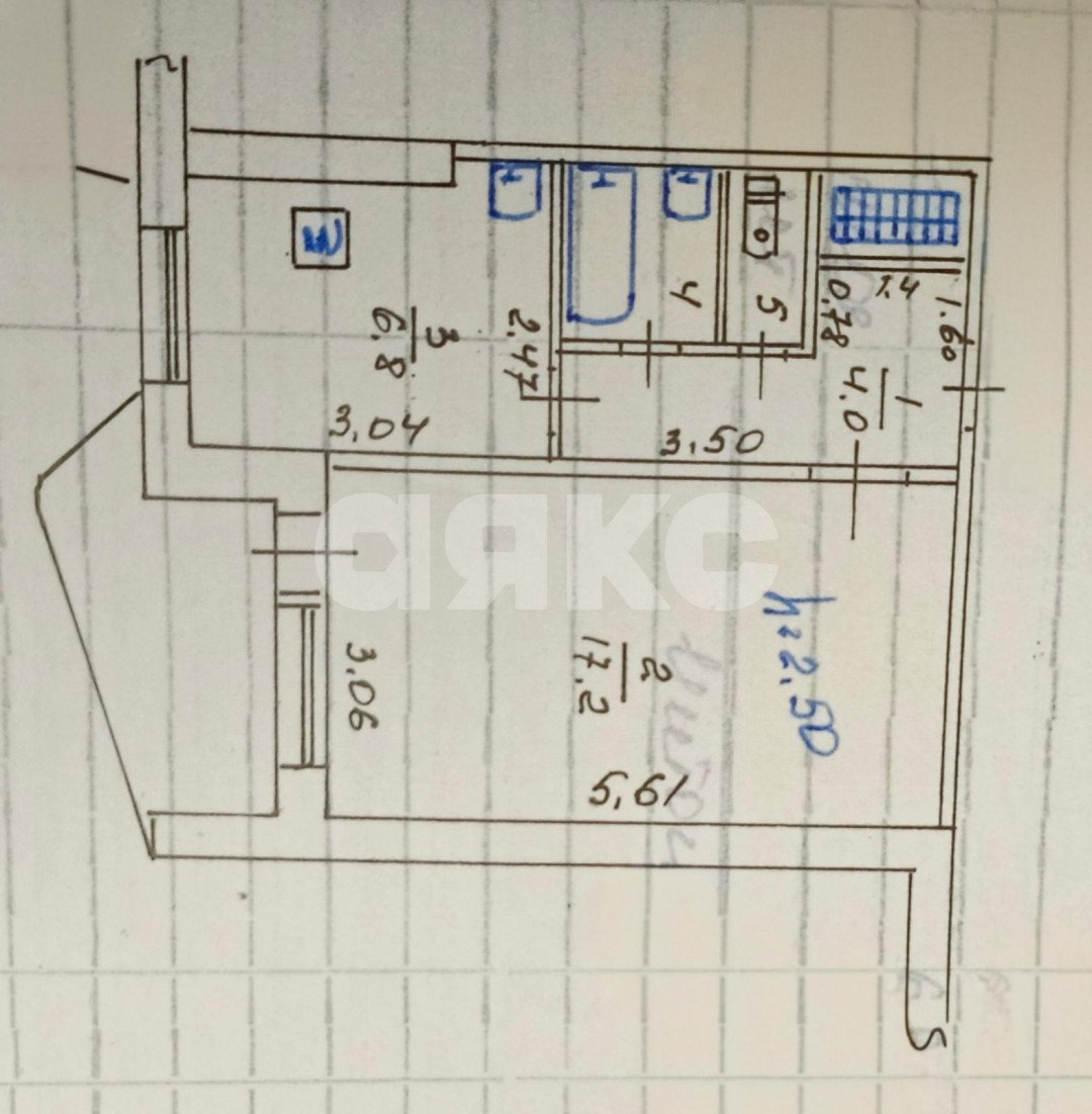 Фото №12: 1-комнатная квартира 33 м² - Мариуполь, Жовтневый, пр-кт Металлургов, 127