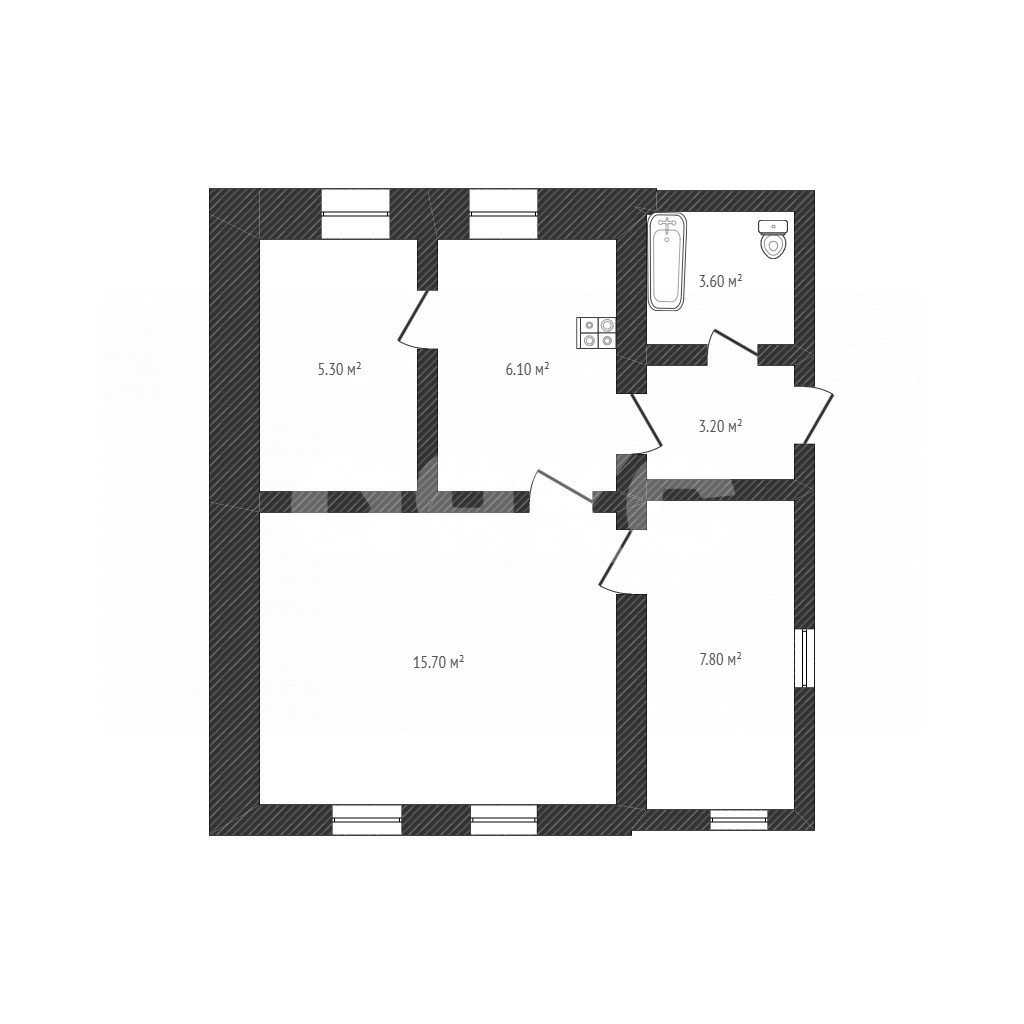 Фото №9: Дом 42 м² + 1462 сот. - Суходольск, мкр. квартал Водяное, ул. Лизы Чайкиной, 18