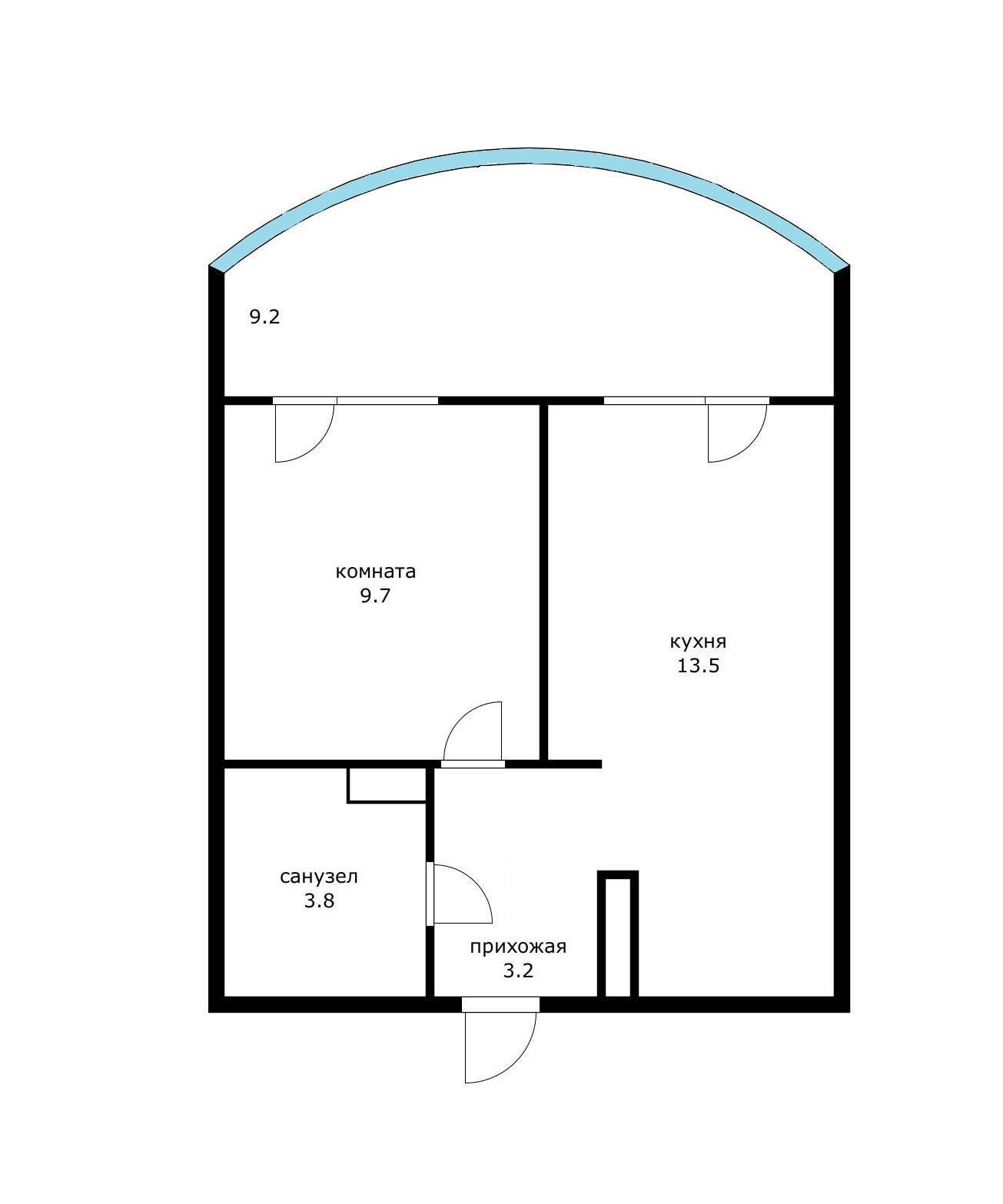 Фото №3: 1-комнатная квартира 39 м² - Краснодар, Прикубанский внутригородской округ, мкр. жилой комплекс Самолёт-4, ул. Константина Гондаря, 103к1