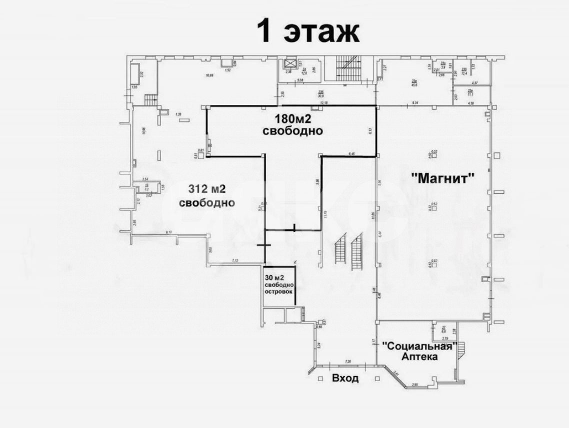 Фото №3: Коммерция 311 м² - Ростов-на-Дону, жилой комплекс Сердце Ростова 2, ул. Ларина, 45с11