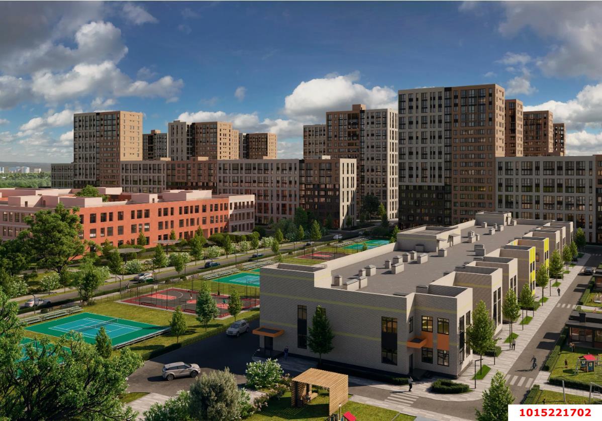 Фото №3: 2-комнатная квартира 64 м² - Краснодар, жилой комплекс Народные Кварталы