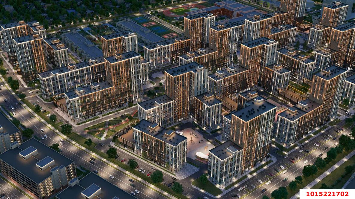 Фото №1: 2-комнатная квартира 64 м² - Краснодар, жилой комплекс Народные Кварталы