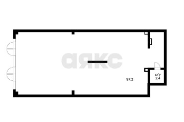 Фото №3: Торговое помещение 100 м² - Краснодар, мкр. жилой комплекс Сармат, ул. Западный Обход, 65/2