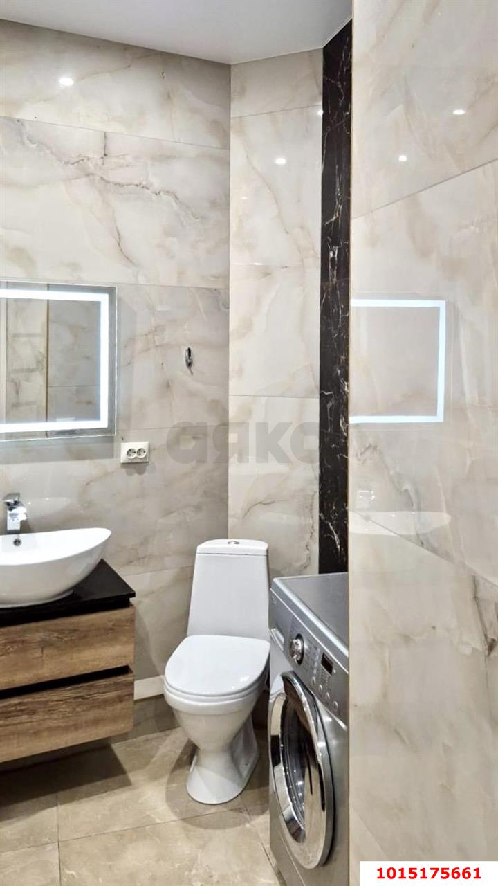 Фото №5: 1-комнатная квартира 40 м² - Краснодар, жилой комплекс Фонтаны, ул. Воронежская, 47/35