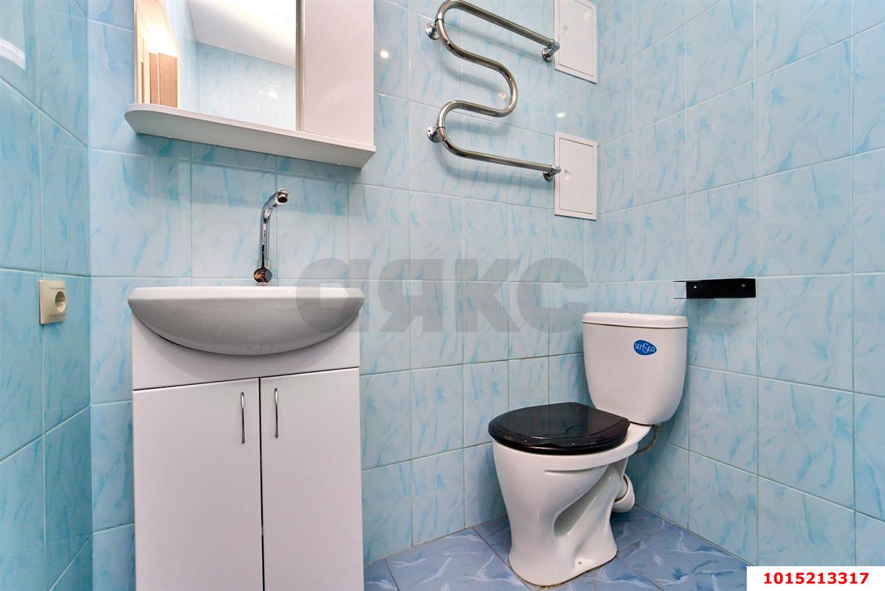 Фото №13: 2-комнатная квартира 56 м² - Краснодар, Прикубанский внутригородской округ, мкр. ЖК Калинино Парк, ул. имени В.М. Комарова, 21/1к3