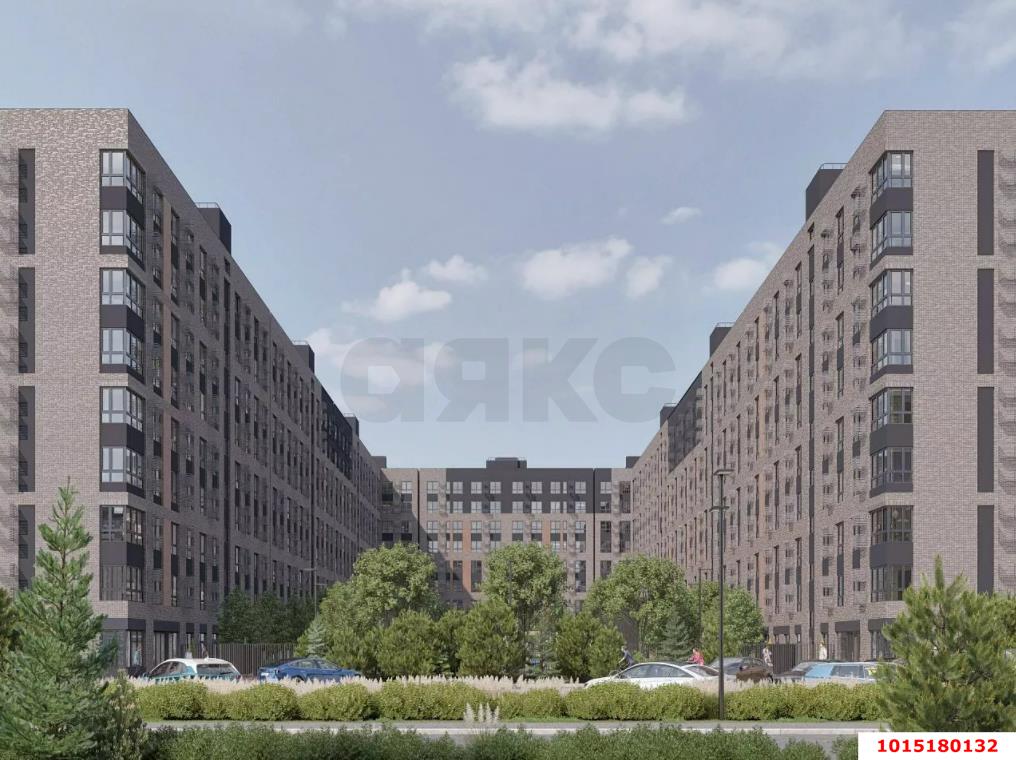 Фото №2: 1-комнатная квартира 14 м² - Краснодар, жилой комплекс Зелёная Территория, ул. имени Генерала Брусилова, 5