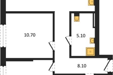 Фото №1: 2-комнатная квартира 68 м² - Краснодар, мкр. Прикубанский внутригородской округ, 