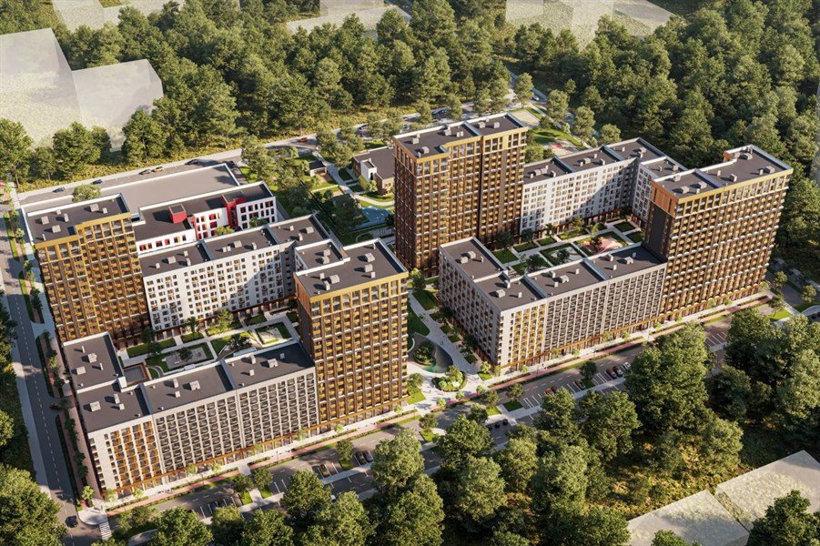 Фото №7: 1-комнатная квартира 35 м² - Краснодар, Прикубанский внутригородской округ, квартал Самолёт, мкр. жилой комплекс Самолёт-7