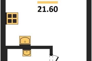 Фото №1: Студия 21 м² - Краснодар, мкр. жилой комплекс Самолёт-7, 