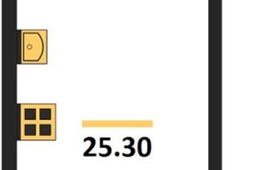 Фото №1: Студия 25 м² - Краснодар, мкр. жилой комплекс Самолёт-7, 
