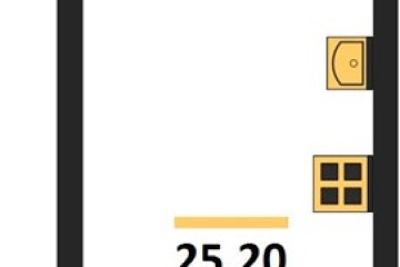 Фото №1: Студия 25 м² - Краснодар, мкр. жилой комплекс Самолёт-7, 