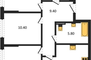 Фото №1: 3-комнатная квартира 75 м² - Краснодар, мкр. жилой комплекс Самолёт-7, 