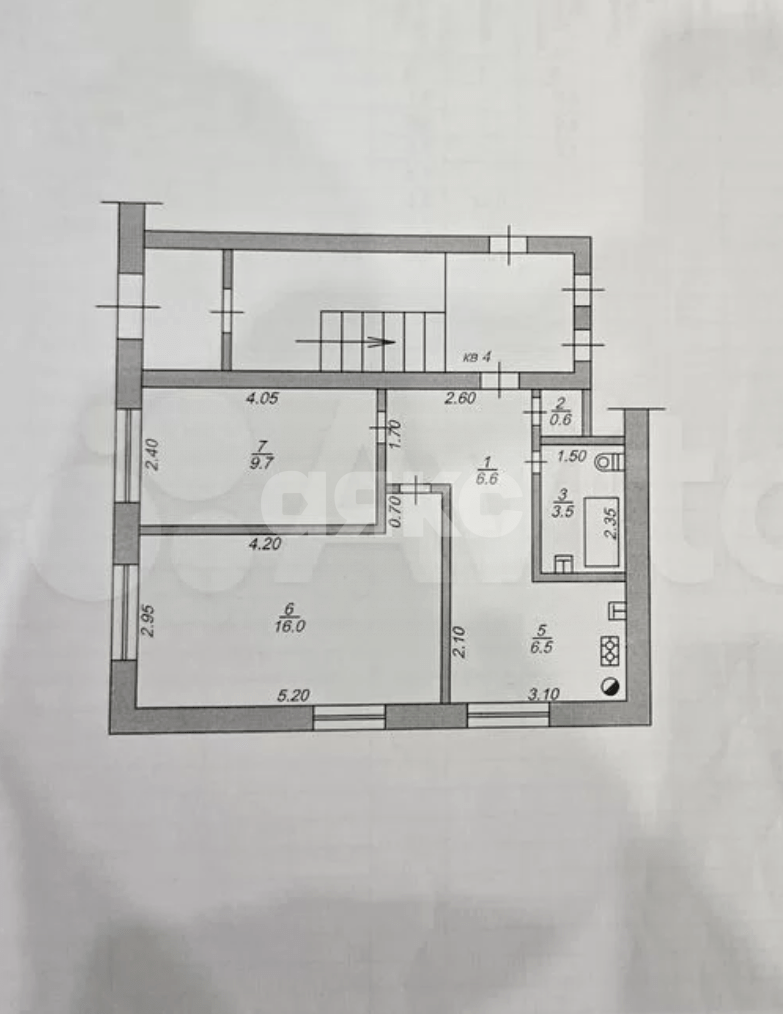 Фото №22: 2-комнатная квартира 43 м² - Кореновск, 1-й квартал, ул. Фрунзе, 102А