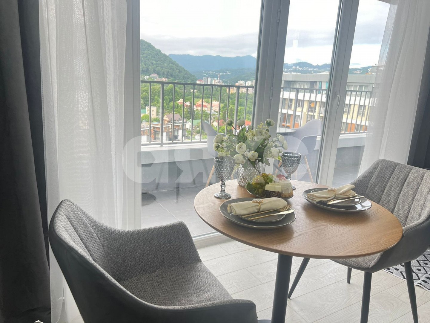 Фото №1: Студия 41 м² - Дагомыс, жилой комплекс Каравелла Португалии, ул. Старошоссейная, 5к4