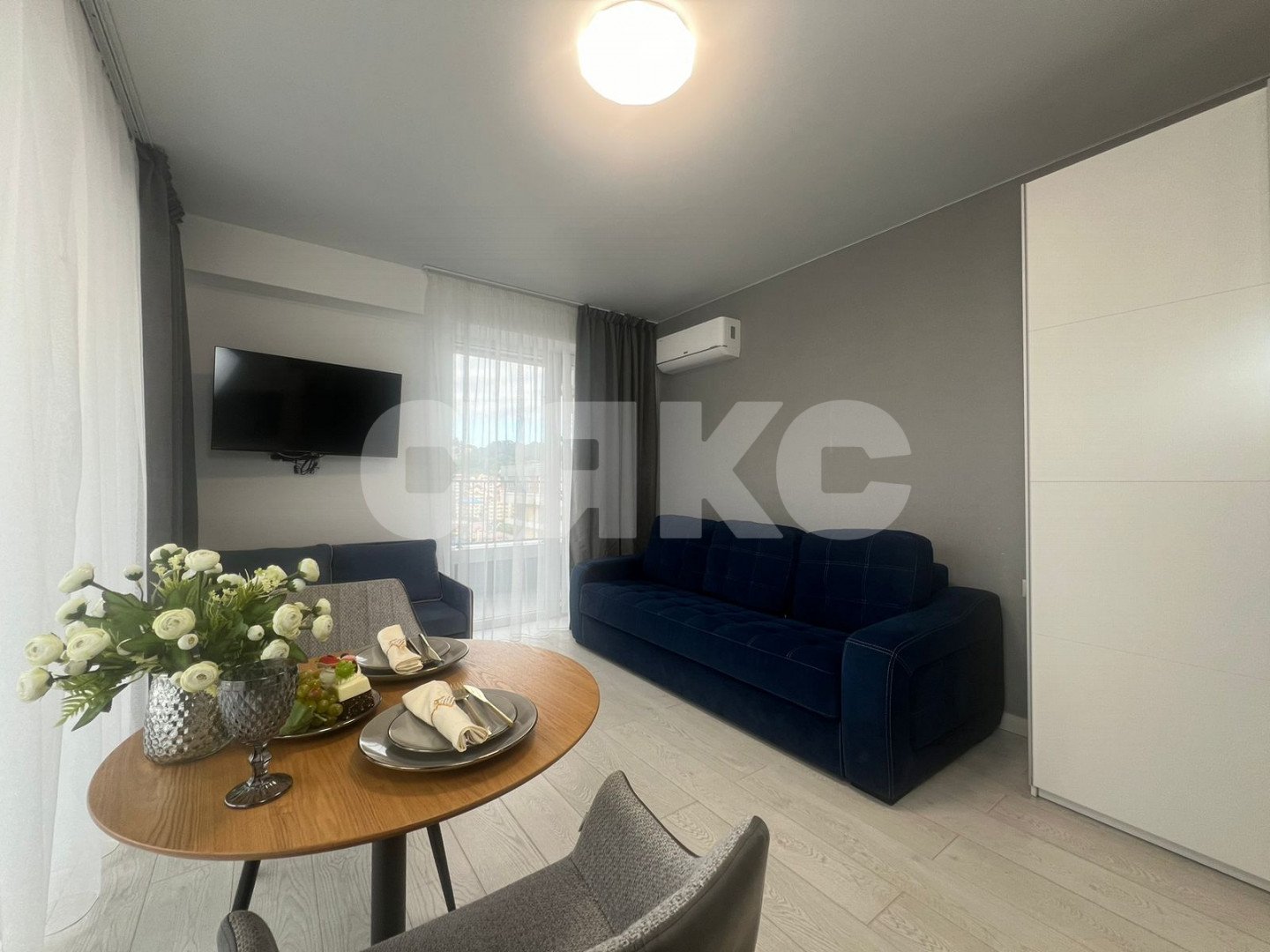 Фото №7: Студия 41 м² - Дагомыс, жилой комплекс Каравелла Португалии, ул. Старошоссейная, 5к4