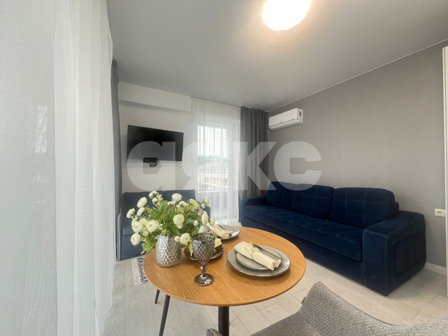 Фото №6: Студия 41 м² - Дагомыс, жилой комплекс Каравелла Португалии, ул. Старошоссейная, 5к4