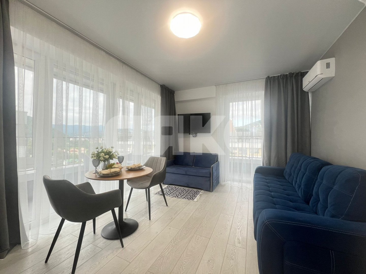 Фото №8: Студия 41 м² - Дагомыс, жилой комплекс Каравелла Португалии, ул. Старошоссейная, 5к4