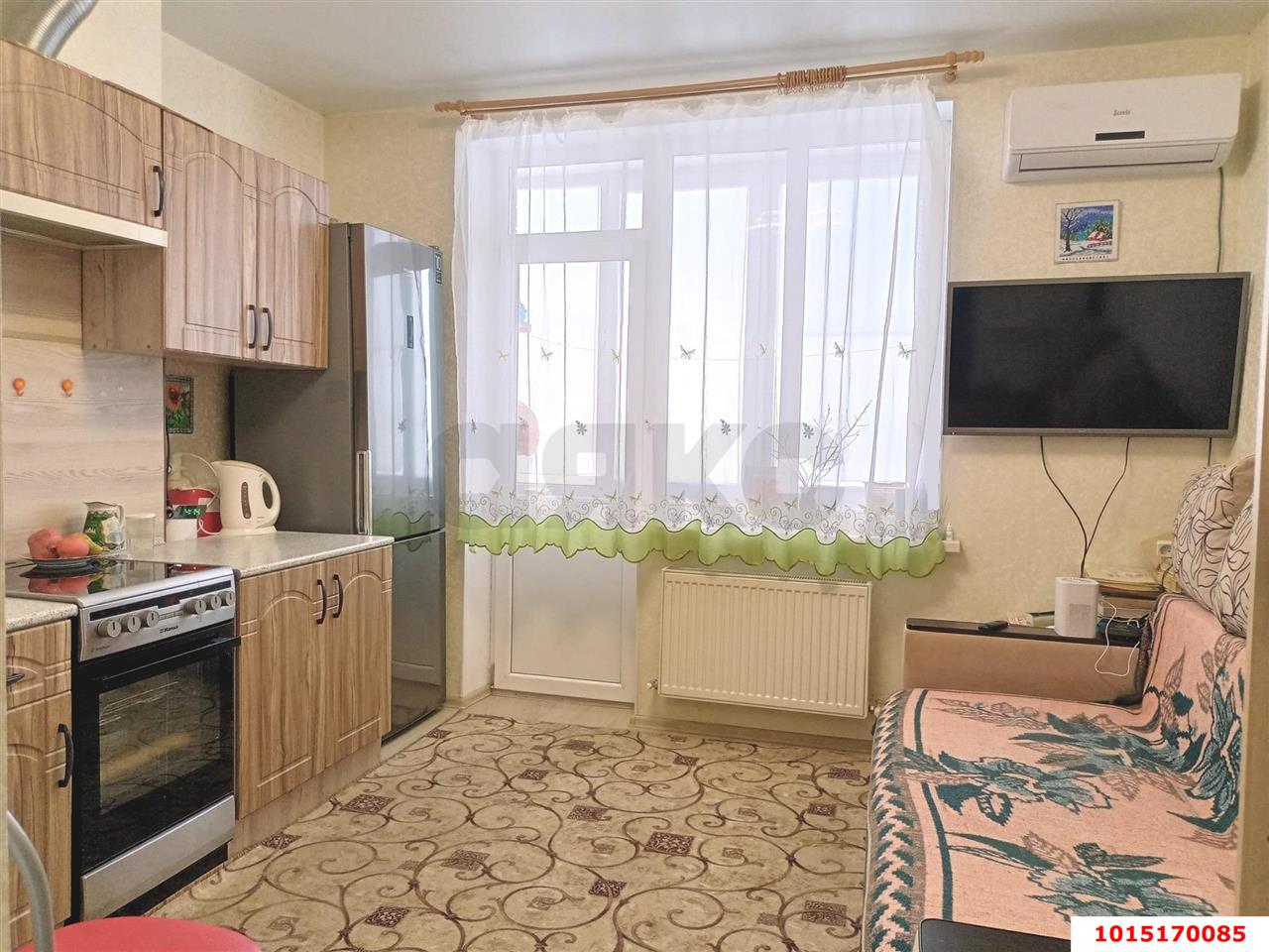 Фото №1: Студия 17 м² - Российский, Прикубанский внутригородской округ, мкр. жилой комплекс София, ул. Куликова Поля, 15