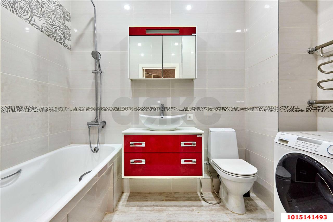 Фото №6: 1-комнатная квартира 51 м² - Краснодар, Западный внутригородской округ, мкр. Фестивальный, пр-д Дальний, 9к2